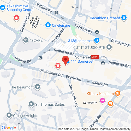 Map of (Singapore)